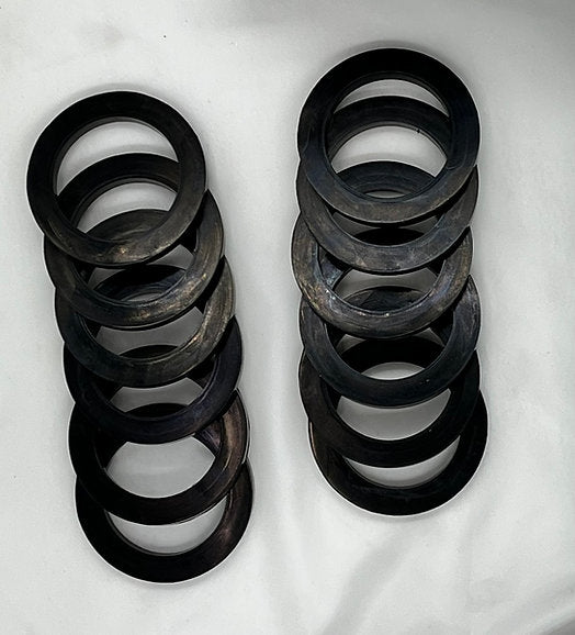 Bump stop, 12 per kit at 1/4" each, for 49mm forks