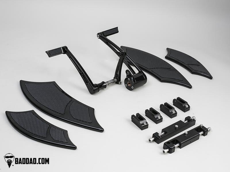 Forward Controls with Toe Shifter & 992 Floorboard Kit