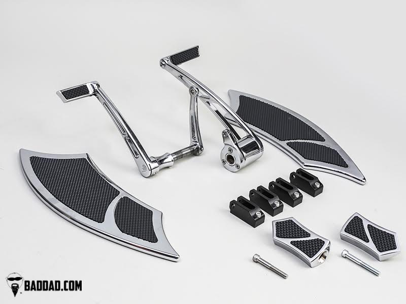 Forward Controls with Toe Shifter & 992 Floorboard Kit