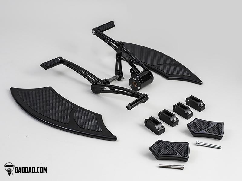 Forward Controls with Heel-Toe & 992 Floorboard Kit