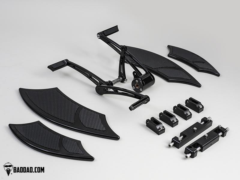 Forward Controls with Heel-Toe & 992 Floorboard Kit