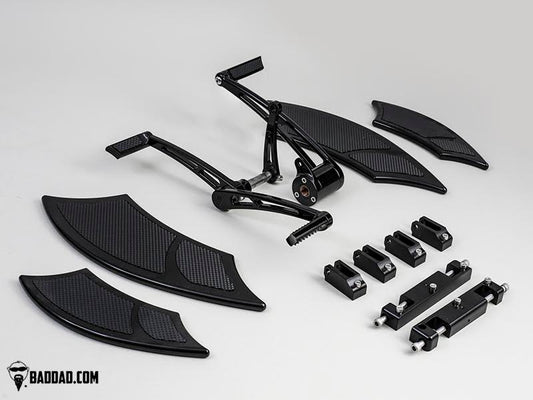 Forward Controls with Heel-Toe & 992 Floorboard Kit