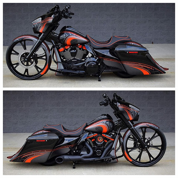 26 Touring Bolt On Big Wheel kit - 38° Rake - 1989-2024 -Also FAT23