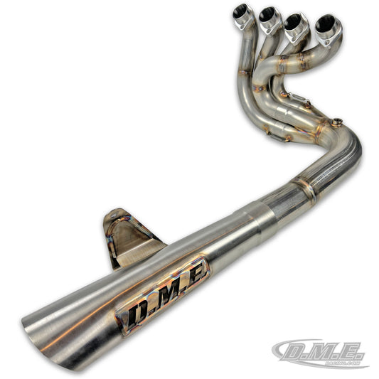 Standard SS Motorcycle Exhaust  !! Made to order, allow 2 weeks of build time !!